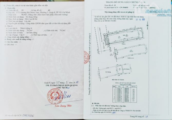 Bán nhà hẻm Bùi Minh Trực Phường 5, Quận 8. Nhà đẹp kết cấu sẵn , Nguồn thu 50tr/1 tháng - 4