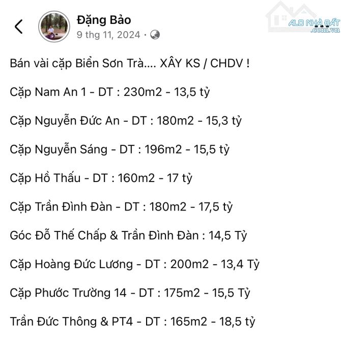 Cặp Lê Thước Gần công viên hồ nghinh... 179m2 = ngang 10 zá 21 tỷ - 5