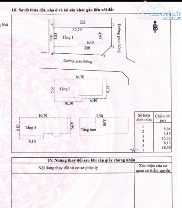 HẠ GIÁ 4TỶ2 CÒN 9TỶ8   CHỦ GỬI BÁN CĂN NHÀ 1T2L PHƯỜNG BỬU LONG TP BIÊN HOÀ. DT:154M2 - 7