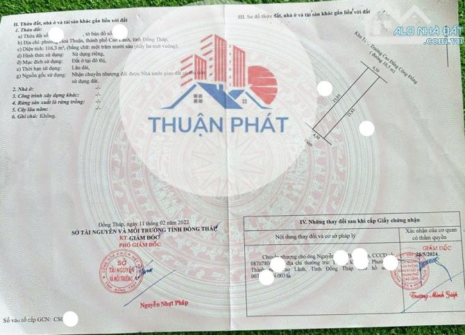 📌 SIÊU HOT: BÁN ĐẤT NỀN - ĐƯỜNG 10,5M - TP. CAO LÃNH - 1