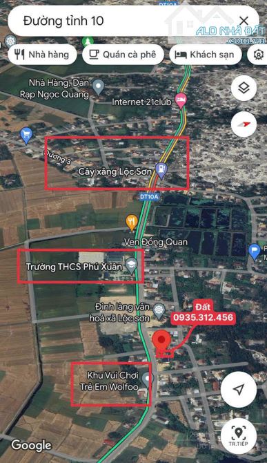 📌 Mặt tiền TL10A sát trường THCS Phú Xuân vị trí thích hợp kinh doanh, làm kho xưởng✅ - 1