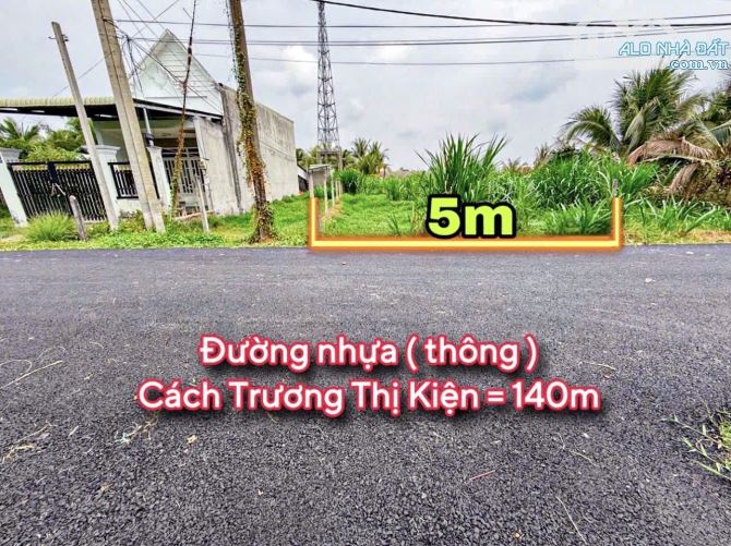 ✨ Siêu Phẩm đường Nhựa: 200m2 (Full ONT), xung quanh dân ở đông kín, đường thông - 1.55 Tỷ - 1