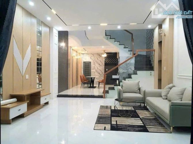 BÁN NHÀ 3 TẦNG lung linh, Full nội thất - đường HÒA PHÚ 4, 80m2, ngang 5m - Hòa Minh,LC,ĐN - 2