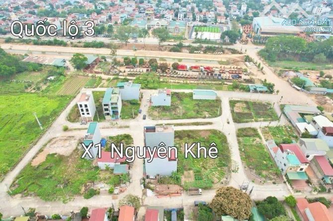 ĐẤT ĐẤU GIÁ NGUYÊN KHÊ, LÔ GÓC, VIEW VƯỜN HOA, KINH DOANH, 80M2, MT8.3M, GIÁ 10.9 TỶ - 2