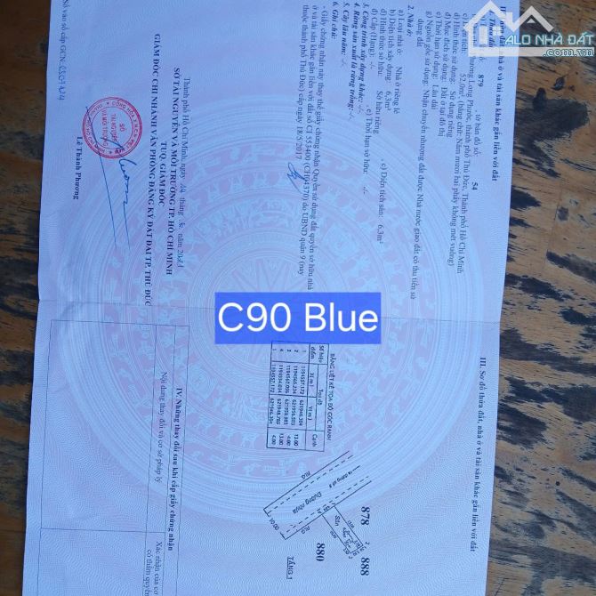 Em có 2 lô đất giá cực tốt tại Long Phước. 1.97 tỉ / 52m2 lô sạch, đẹp - 3