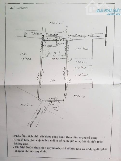 Chính chủ cần bán gấp nhà 324/10 Hoàng Hoa Thám . DT : 20 x 50 . DTCN : 1000m2 Giá 80 tỷ - 3