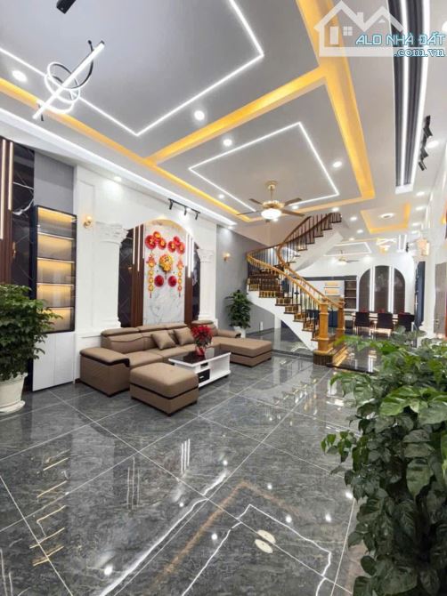 Bán Nhà Mới Xây 1 Trệt 3 Lầu Mặt Tiền KDC An Phú TP Thuận An - 3