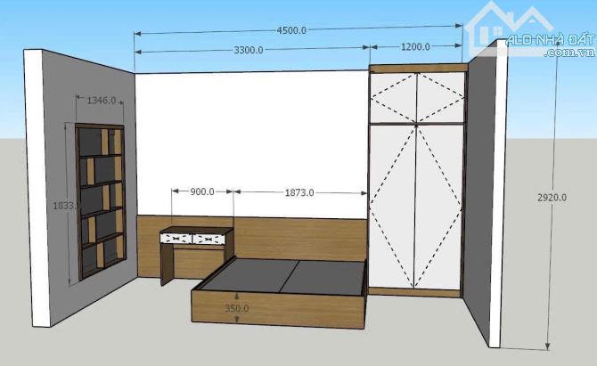 Hoàng Mai 40m 3 Tầng dân xây giá 5.68 TỶ, Ngõ thông gần phố ô tô qua nhà - 4