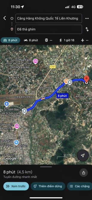 ✨ SIÊU PHẨM GIÁP SUỐI: 5x60m (75m2 ONT), cạnh SB Liên Khương, cách QL20 hơn 1Km - 1.32 Tỷ - 4