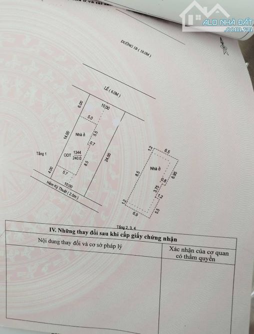 BIỆT THỰ MẶT TIỀN ĐƯỜNG 1B ( LỘ 30M) - KHU VĂN HOÁ TÂY ĐÔ - 4