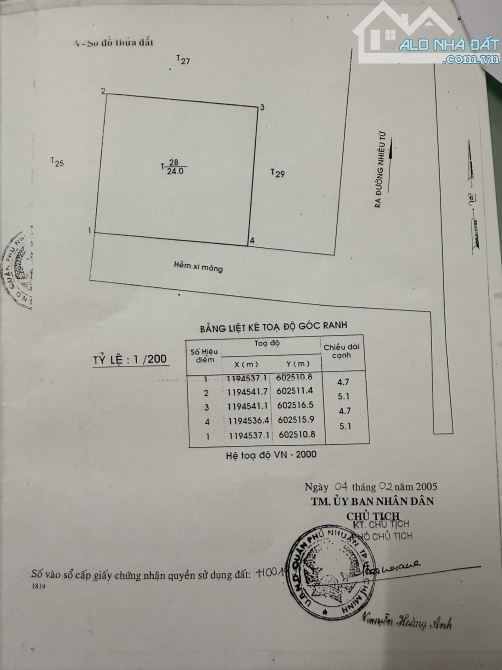 Bán nhà đường nhiêu tứ Phú nhuận - HXH - 3 tầng - 4,45 tỷ - 5