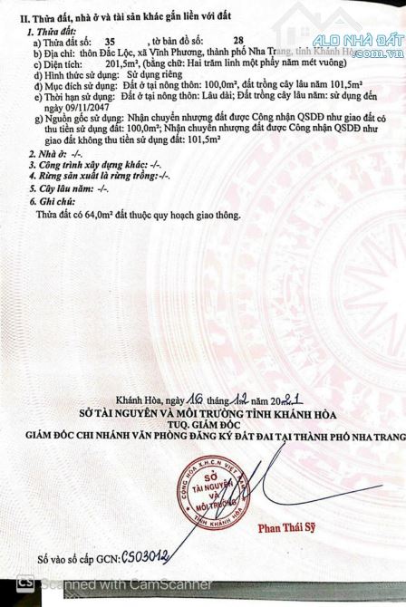 Bán đất Khu dân cư Thôn Đắc Lộc xã Vĩnh Phương Thuộc Tp Nha Trang. - 8