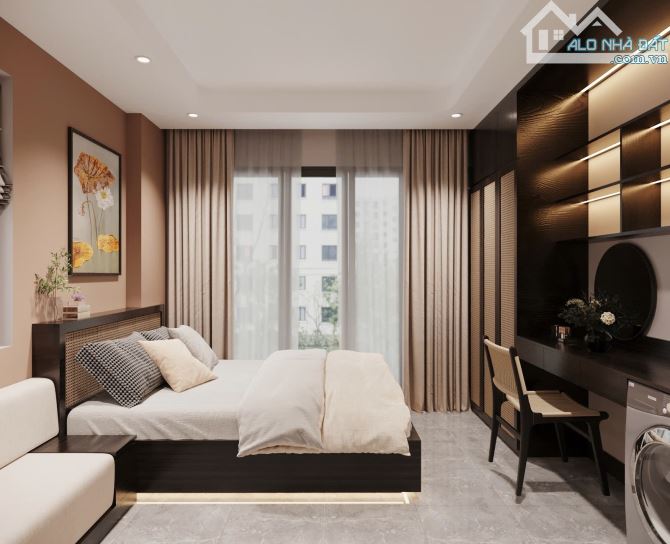 Bán nhà Miếu Đầm, 8 tầng thang máy, ô tô tránh,kinh doanh, full nội thất gỗ - 1