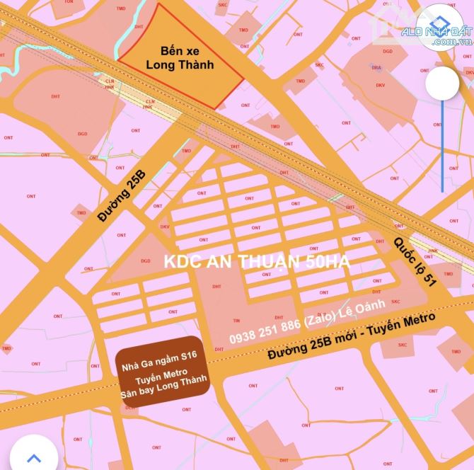 LÔ GÓC 2 MẶT TIỀN KDC AN THUẬN, NGAY CỬA NGÕ KẾT NỐI SÂN BAY LONG THÀNH, BÁN NHANH GIÁ RẺ - 12