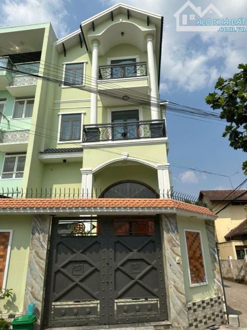 BIỆT THỰ 2 MẶT HẺM - AN PHÚ ĐÔNG - 126M2 - 4 TẦNG - GARA Ô TÔ - 12,8 TỶ