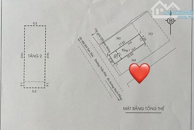 BÁN NHÀ MẶT TIỀN GẦN CẢNG SAO MAI TRẦN PHÚ VŨNG TÀU 93m2 THỔ CƯ NGANG 5.2m_GIÁ TỐT 10.5 TỶ