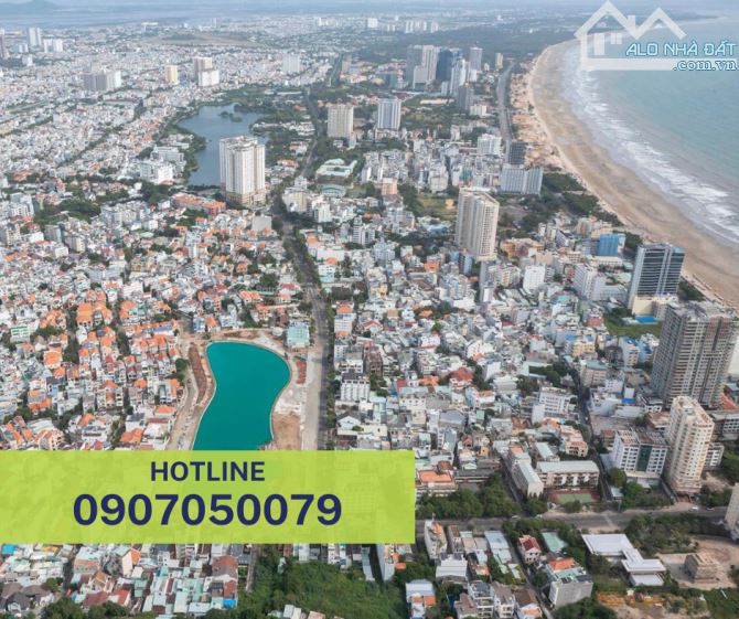 BÁN ĐẤT KHÁCH SẠN MẶT TIỀN ĐINH TIÊN HOÀNG PHƯỜNG 2 GẦN BIỂN BÃI TRƯỚC VŨNG TÀU, NGANG 10M