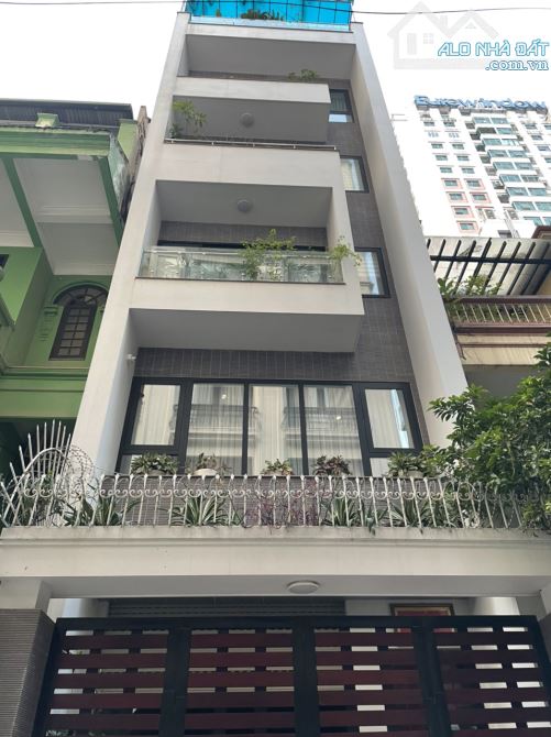Bán building phố Trung Yên cạnh Trung Hòa, 90m 7 tầng thang máy, đường hè rộng hiếm đẹp