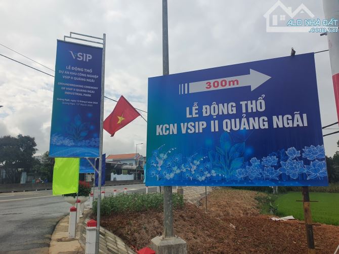 BÁN ĐẤT NỀN VSIP QUẢNG NGÃI - GẦN VSIP 1, VSIP 2, LIỀN KỀ KCN VSIP