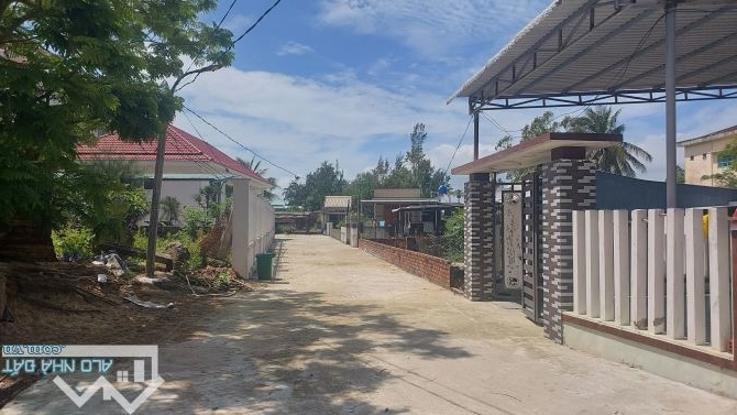 Lô đất 3 mặt tiền biển Tam Thanh - 1