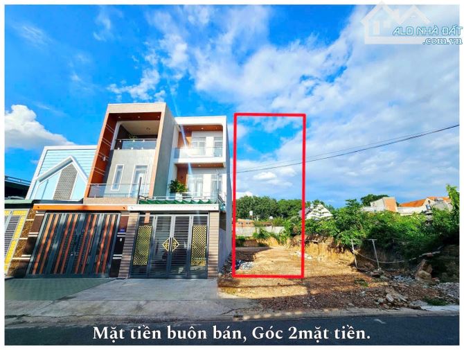 Bán Lô Góc 2 Mặt Tiền Kinh Doanh Buôn Bán gần Nhà Thờ Lộc Lâm, Uỷ Ban Phường Hố Nai - 1