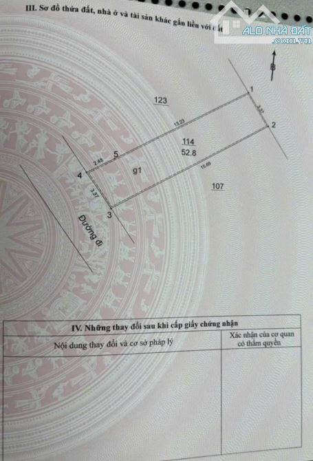 Chủ cần tiền Hạ sốc 500tr lô đất 53m oto ngủ trong đất. Giá xuống còn: 6.05 - 1