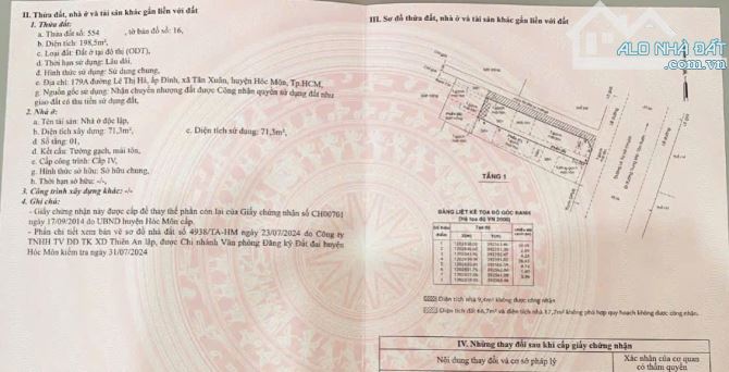 bán nhà mặt tiền đường Lê Thị Hà, xã Tân Xuân, huyện Hóc Môn Dòng tiền 125tr/tháng. - 2