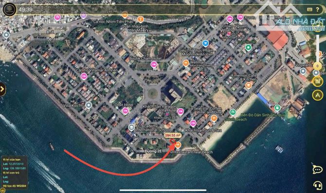 Bán đất lô góc biệt thự ,KĐT  biển An Viên, phường Vĩnh Trường, Nha Trang 284,4m2 rộng12,5 - 2