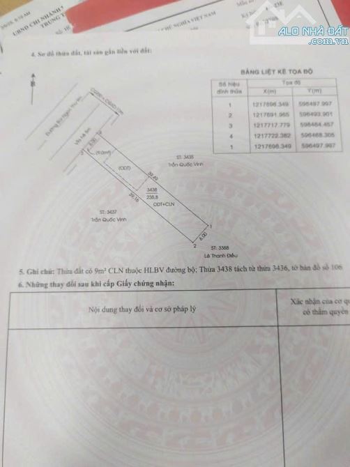 Bán 235m2  Đất Mặt Tiền Kinh Doanh Bùi Ngọc Thu, Thủ Dầu Một. Giá Chỉ 4.9Tỷ - 2