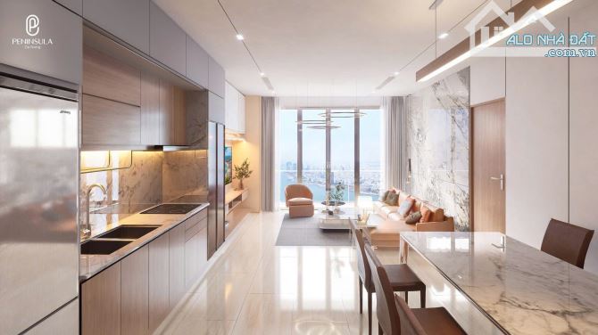 BÁN CĂN HỘ 2PN - 61,8 m2 GIỎ HÀNG PENINSULA - GIÁ 3 TỶ 950 BÀN GIAO FULL NỘI THẤT - 15
