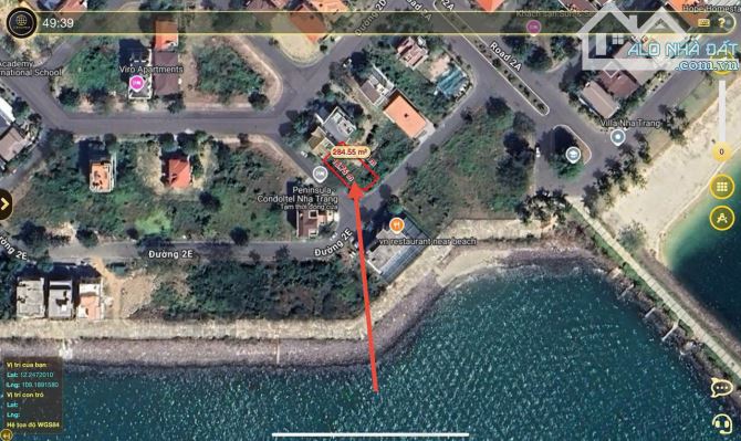 Bán đất lô góc biệt thự ,KĐT  biển An Viên, phường Vĩnh Trường, Nha Trang 284,4m2 rộng12,5 - 3