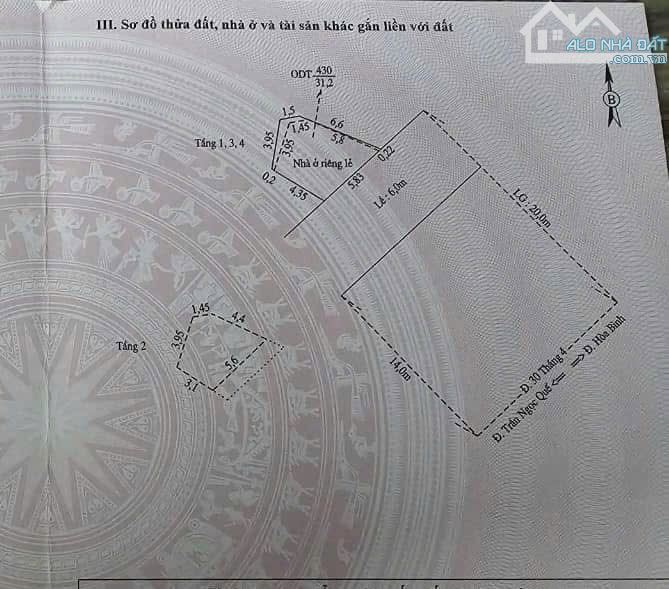 BÁN NHÀ MẶT TIỀN ĐƯỜNG 30/4 ĐỐI DIỆN VINCOM XUÂN KHÁNH , NINH KIỀU , CẦN THƠ - 3