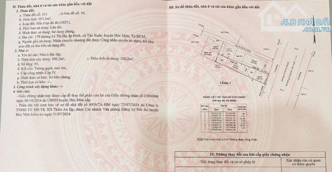 bán nhà mặt tiền đường Lê Thị Hà, xã Tân Xuân, huyện Hóc Môn Dòng tiền 125tr/tháng. - 4