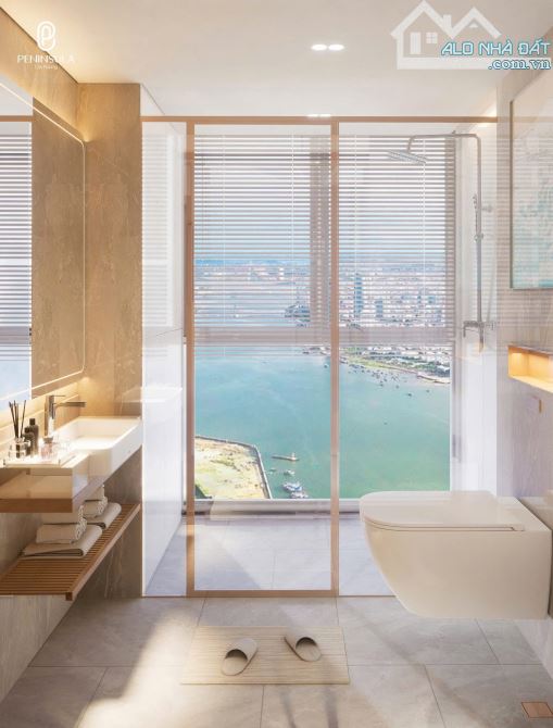 BÁN CĂN HỘ 2PN - 61,8 m2 GIỎ HÀNG PENINSULA - GIÁ 3 TỶ 950 BÀN GIAO FULL NỘI THẤT - 18
