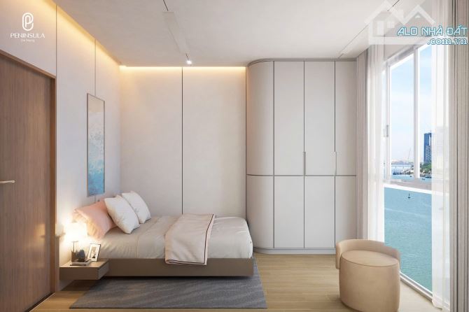 BÁN CĂN HỘ 2PN - 61,8 m2 GIỎ HÀNG PENINSULA - GIÁ 3 TỶ 950 BÀN GIAO FULL NỘI THẤT - 19