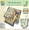 Rẻ nhất Hà Đông, chỉ 2,6 tỷ chung cư CT4 Ba La, 55m2, 2 ngủ, tặng full nội thất