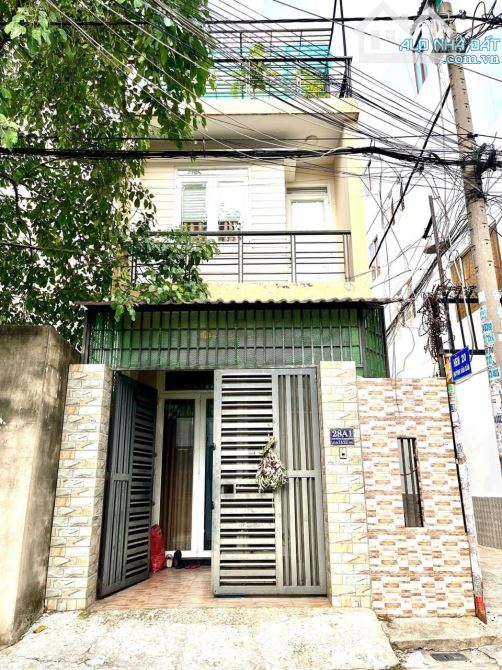 BÁN NHÀ 3 TẦNG – HUỲNH VĂN GẤM, P. TÂY THẠNH, TÂN PHÚ – KHU DÂN TRÍ CAO, THOÁNG ĐẸP