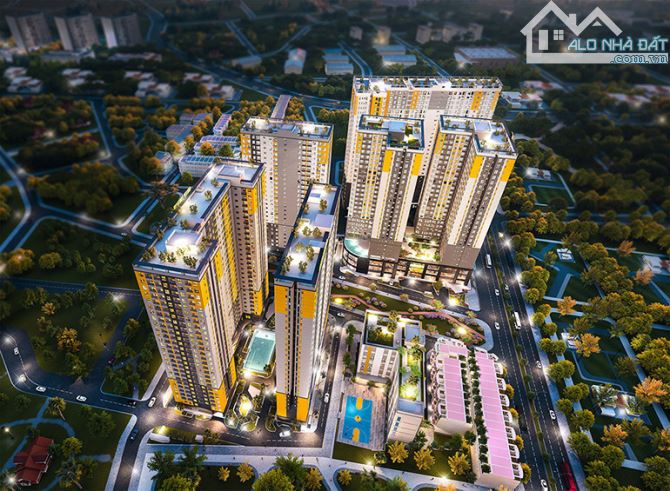 3 suất nội bộ Bcons City giá 1.650 tỷ/ 2PN + 2WC, HĐ thuê 14 triệu/tháng, CK 4%, 1.5 chỉ