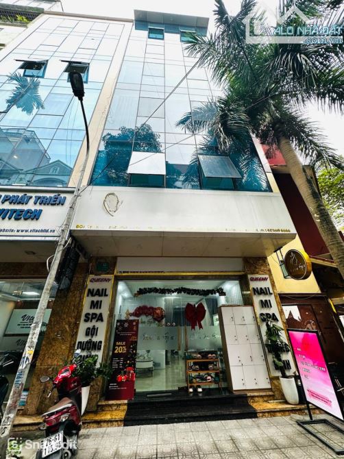 Tin Thật Bán Toà Nhà Văn Phòng Trung Kính Cầu Giấy DT 98M 7 Tầng Thang Máy Siêu Đẹp