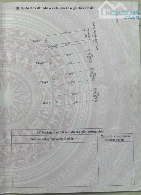 🔥 Nhà 4 Tầng mặt tiền đường Nguyễn Chí Thanh ( kẹp kiệt )  giá bao rẻ 15 tỷ