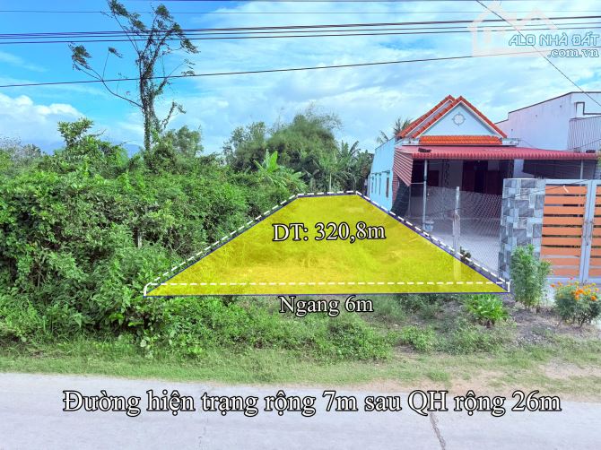 Bán đất mặt tiền đường Sơn Lộc Ninh An Ninh Hoà