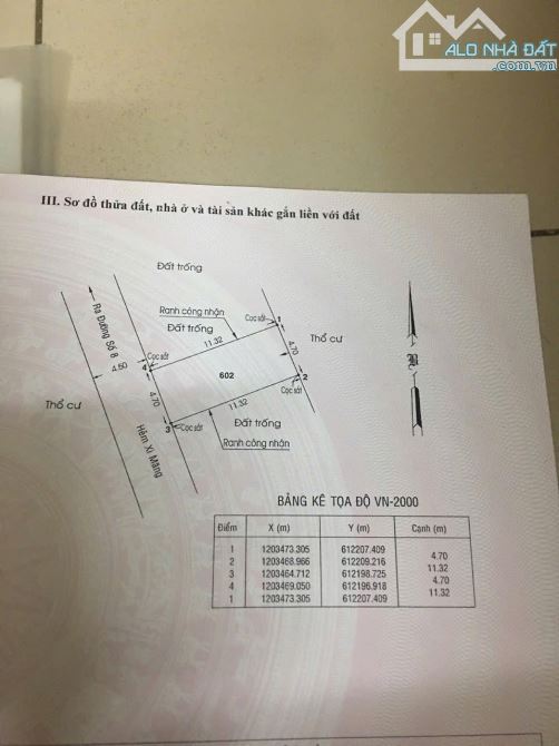 HÀNG HIẾM – KẸT TIỀN BÁN GẤP LÔ ĐẤT ĐẸP HẺM XE TẢI ĐƯỜNG SỐ 8, LINH XUÂN  - GIÁ 3.35 TỶ TL