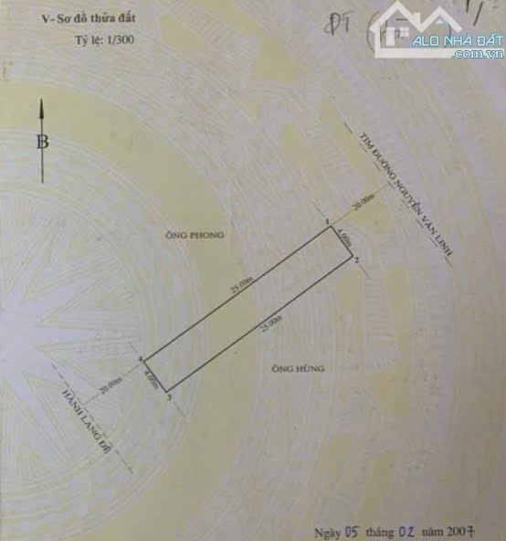 Mặt đường Nguyễn Văn Linh (gần khu Việt Phát) - 100m2 - mt 4m - vuông - giá cực tốt