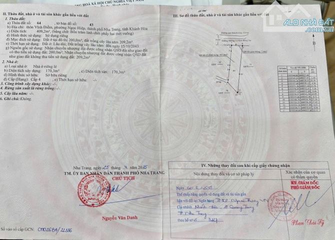 Bán đất tặng dãy trọ có thu nhập 20 tr/tháng phường Ngọc Hiệp - 1