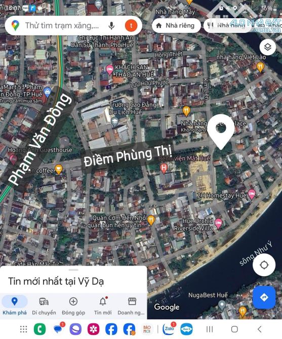 ĐẤT KIỆT Ô TÔ ĐIỀM PHÙNG THỊ, KQH VỸ DẠ, SAU 1 LÔ MẶT TIỀN - 2