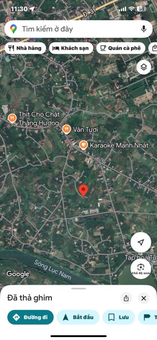 Cần Đẩy Gấp lô đất Trung Tâm phường chũ mặt đường 33m giá F0 - 2