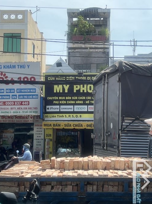 Nhà mặt tiền đường 20m Liên tỉnh 5 ,81m2 ,13,5 tỷ , sổ hồng riêng . - 2