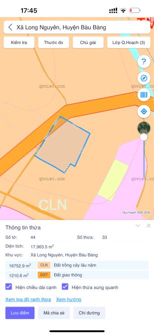 Bán 3.5 hecta đất cây trồng xã Long Nguyên, huyện bàu bàng, bình dương - 2