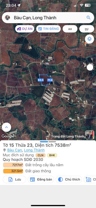 Chủ cần bán 7 sào 5 giáp 770 b giá mềm cực mềm - 2