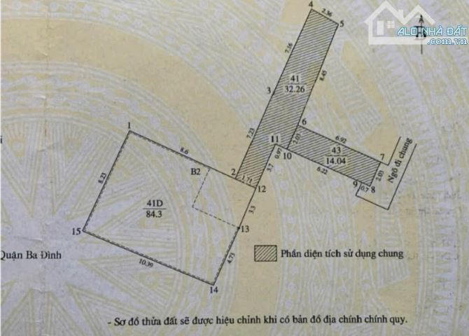 Bán BIỆT THƯ 130m2 phố Đội Cấn thông Hoàng Hoa Thám - Ba Đình. - 3